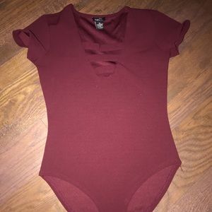 Short sleeve bodysuit